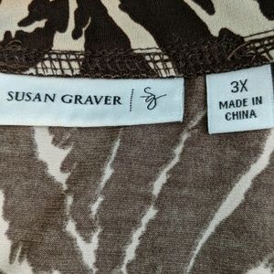 Susan Graver Tops - Susan Graver Short Sleeve Shirt Susan Graver Tops - Susan Graver Short Sleeve Shirt